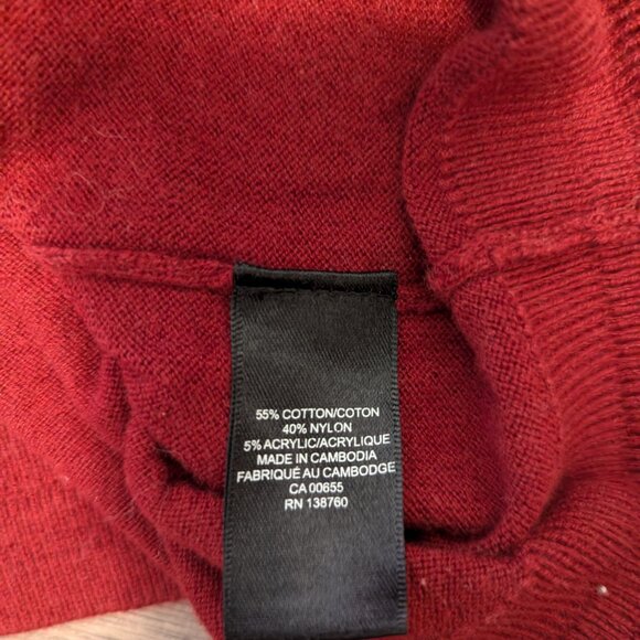 Men's RW & Co. Red Sweater - Picture 4 of 7